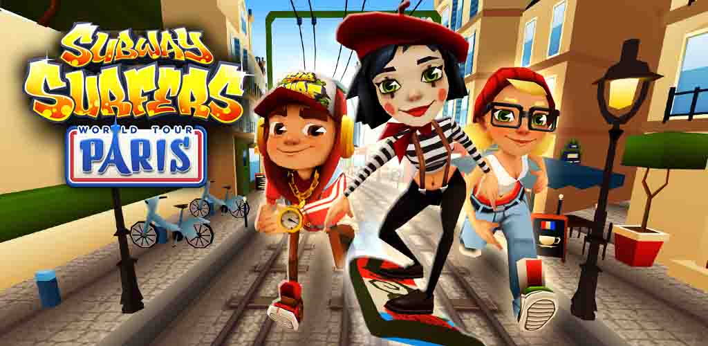 Subway Surfers Paris скачать чит на бесконечные деньги